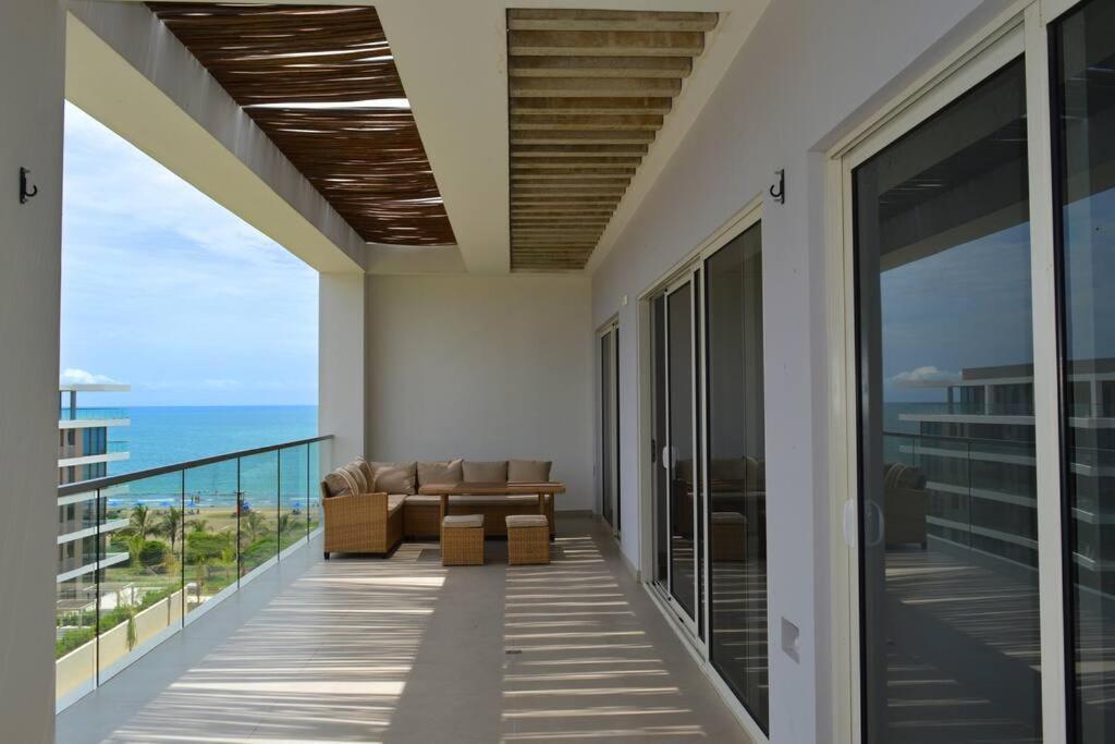 Lujoso Penthouse - Vista Al Mar - Playa Privada Διαμέρισμα Cartagena Εξωτερικό φωτογραφία