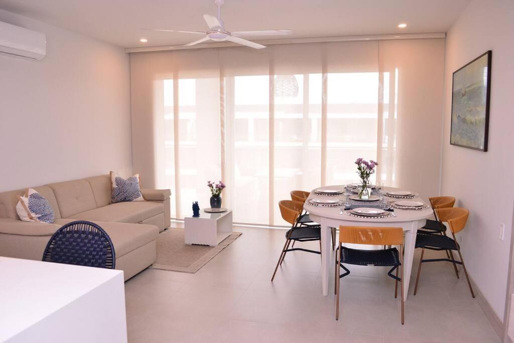 Lujoso Penthouse - Vista Al Mar - Playa Privada Διαμέρισμα Cartagena Εξωτερικό φωτογραφία