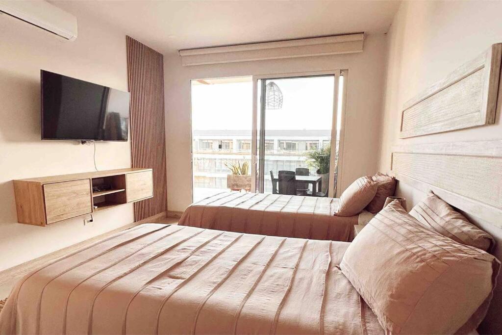 Lujoso Penthouse - Vista Al Mar - Playa Privada Διαμέρισμα Cartagena Εξωτερικό φωτογραφία